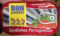 Mängden socker i Sardinen in pikanter Tomatensauce