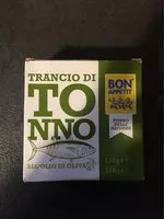 Mängden socker i Trancio di tonni