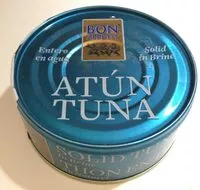 Mängden socker i Bon Appetit Tuna