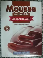 Mängden socker i Mousse de chocolate