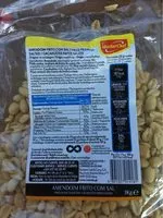 Mängden socker i Amendoim Frito com Sal