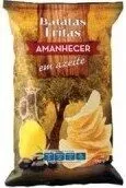 Mängden socker i Batatas fritas en azeite