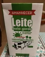 Mängden socker i Leite meio gordo