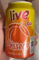 Mängden socker i Live tea pêssego