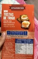 Mängden socker i Mini tostas de trigo