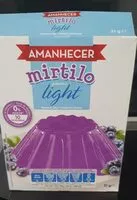 Mängden socker i Mirtilo gelatina light