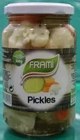 Mängden socker i Frami pickles