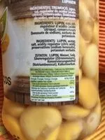 Mängden socker i Graines de Lupin au Naturel