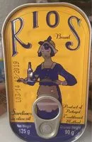 Mängden socker i Sardines a l'huile d'olive