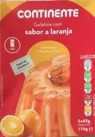 Mängden socker i Gelatina com sabor a laranja