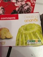 Mängden socker i Gelatina sabor a ananás