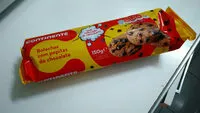 Mängden socker i Bolachas com pepitas de chocolate