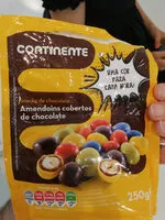 Mängden socker i Amendoins cobertos de chocolate