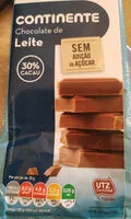 Mängden socker i Chocolate de Leite