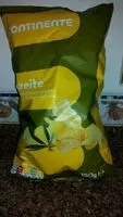 Mängden socker i Chips de pommes de terre lisses a l'huile d'olive