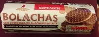 Mängden socker i Bolachas com chocolate de leite