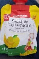 Mängden socker i Smoothie pomme banane