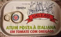 Mängden socker i Atum Posta à Italiana em Tomate com Oregãos