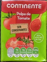 Mängden socker i Polpa de Tomate