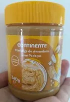 Mängden socker i Manteiga de Amendoim com Pedaços