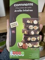 Mängden socker i Chocolate de Leite Avelãs Inteiras