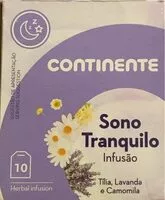 Mängden socker i Sono Tranquilo Infusão Tília, Lavanda e Camomila