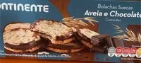 Mängden socker i Bolachas Suecas Aveia et chocolate
