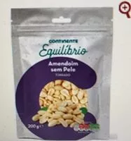 Mängden socker i Amendoim sem Pele