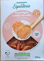 Mängden socker i Penne Rigate Lentilha Vermelha