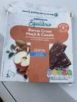 Mängden socker i Barras Cruas Maçã & Canela