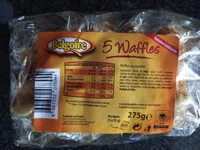 Mängden socker i 5 Waffles