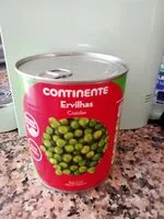 Mängden socker i Ervilhas cozidas