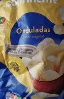 Mängden socker i Chips ondulé original