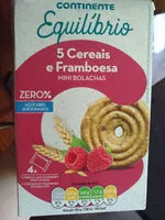 Mängden socker i 5 Cereais e Framboesa Mini Bolachas