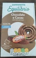 Mängden socker i Chocolate e Cacau Mini Bolachas