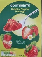Mängden socker i Gelatina Vegetal Morango