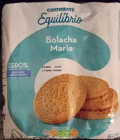 Mängden socker i Bolacha Maria