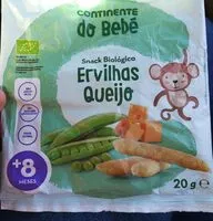 Mängden socker i Snack Biológico Ervilhas Queijo