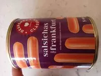 Mängden socker i salsichas tipo frankfurt