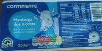 Mängden socker i Manteiga dos Açores 250g