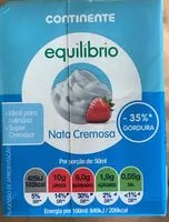 Mängden socker i Nata cremosa