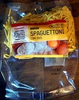 Mängden socker i Massas Spaguettoni com Ovo