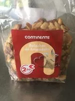 Mängden socker i Bolachas de amendoim