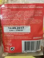 Mängden socker i Bolachas de Sementes