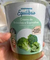 Mängden socker i Creme de Brócolos e Espinafres