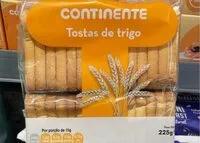 Mängden socker i Tostas de trigo