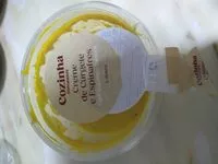 Mängden socker i Creme de curgete e espinafres