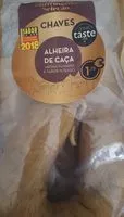 Mängden socker i Alheira de Caça