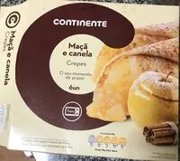 Mängden socker i Maçã e canela Crepes