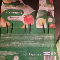 Mängden socker i continente pedaços